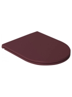 Sapho Isvea Infinity Duroplast WC-ülőke Soft Close, vörös 40