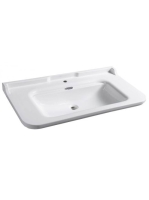 Sapho Kerasan Waldorf mosdó 120x55 cm, fehér 4144K1 - Fürdős