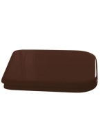 Sapho Kerasan Waldorf WC-ülőke, Soft Close, dió/króm pánt 41