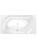 Polysan Salsa akril kád 190x100 cm, fehér 44119 - Fürdőszoba