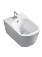 Sapho Kerasan Tribeca fali bidé 35x54 cm, fehér 512501 - Für