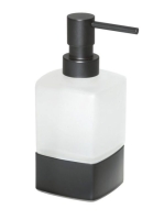 Sapho Lounge tejüveges szappanadagoló 280ml, matt fekete 545