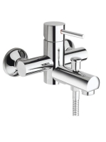 Sapho Rhapsody fali kád csaptelep, zuhanyszett nélkül, króm