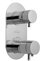 Sapho Rhapsody falsík alatti termosztátos zuhany csaptelep,