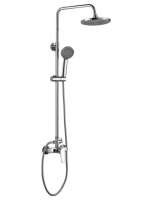 Sapho Bruckner Baron zuhanyrendszer csapteleppel króm 612.13