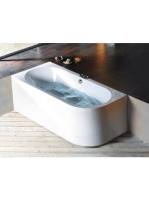 Polysan Viva L Monolith bal sarokhoz illeszthető akril kád 1