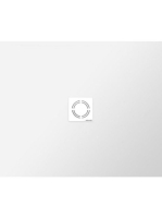 Polysan Flexia öntött márvány zuhanytálca 120x100 cm, fehér