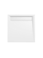 Polysan Arena öntött márvány 90x90 zuhanytálca fehér 71601 -