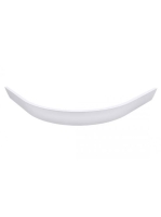 Polysan Lussa zuhanytálca előlap 90x11 cm fehér 71694 - Fürd