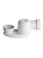 Polysan szifon, 1“1/2, fehér 71712 - Fürdőszoba - Szifonok &