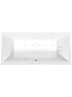 Polysan Marlene szögletes akril kád hidro air rendszerrel 18