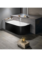 Polysan Viva L Monolith balos akril kád 180x75x60 cm, fehér/