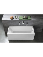 Polysan Lily akril kád 150x70x39 cm, fehér 72273 - Fürdőszob