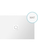 Polysan Flexia öntött márvány zuhanytálca 130x90 cm, matt fe