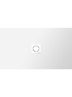 Polysan Flexia öntött márvány zuhanytálca 140x80 cm, fehér 7