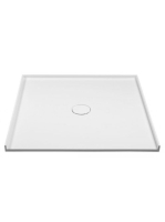 Polysan Mirai öntött márvány 90x90 zuhanytálca fehér 73185 -