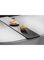 Polysan Ipanema kádhoz polc 74x20 cm, fekete 73311 - Fürdősz