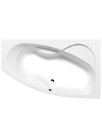 Polysan Mamba jobbos akril kád 170x100x45 cm, fehér 77111 -