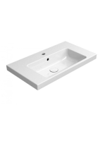Sapho GSI NORM kerámiamosdó túlfolyóval 70x40 cm ExtraGlaze
