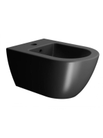 Sapho Gsi Pura fali bidé 55x36 cm, matt fekete 8865126 - Für