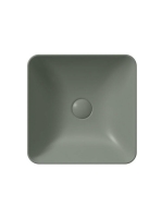 Sapho Gsi Sand pultra helyezhető kerámia mosdó 38x38 cm, mat