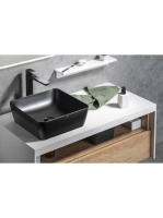 Sapho Gsi Sand pultra helyezhető kerámia mosdó 38x38 cm, mat