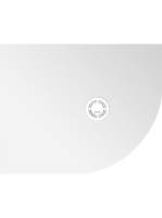 Polysan Flexia balos öntött márvány zuhanytálca 100x80 cm, f