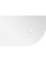 Polysan Flexia balos öntött márvány zuhanytálca 120x80 cm, f