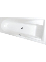 Polysan Chiquita aszimmetrikus akril kád 170x100 cm, jobbos