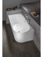 Polysan Sussi L balos szabadon álló kád 150x70x50 cm, fehér