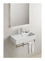 Sapho Gsi Kube X kerámia mosdó 70x37 cm, ExtraGlaze bevonatt