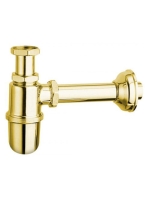 Sapho Reitano Antea mosdó szifon, arany 9595 - Fürdőszoba -