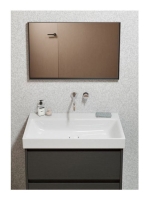 Sapho Gsi Nubes kerámia mosdó 80x50 cm, ExtraGlaze bevonat,