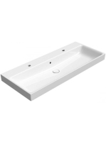 Sapho Gsi Nubes kerámia mosdó 2 furattal 120x50 cm, ExtraGla