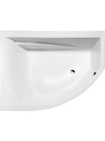 Polysan Tandem aszimmetrikus akril kád 170x130 cm, balos 966