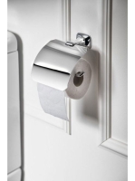 Sapho Aida WC-papír tartó fedéllel, króm AI007 - Fürdőszoba