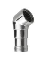 Sapho Köztes darab gégecsőhöz kádra 1/2 , króm AR067 - Fürdő