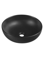 Sapho Rondane pultra szerelhető kerámia mosdó 40x14 cm, matt