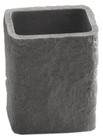 Sapho Aries fogkefetartó pohár, szürke AR9808 - Fürdőszoba -