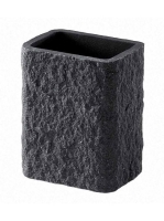 Sapho Aries fogkefetartó pohár, antracit AR9885 - Fürdőszoba