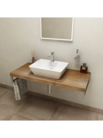 Sapho Avice mosdópult 80x49,5 cm, régi fa AV088 - Fürdőszoba