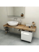 Sapho Avice mosdópult 120x49,5 cm, régi fa AV128 - Fürdőszob