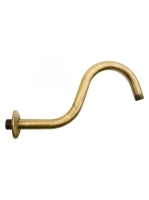 Sapho S-forma zuhanykar 30cm, bronz BR556 - Fürdőszoba - Zuh