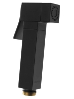 Sapho szögletes bidézuhany, matt fekete BS415 - Fürdőszoba -