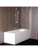 Polysan Spera kádparaván 65 cm, csiszolt alumínium kerettel