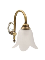 Sapho Apuane fali lámpa, 40W, 14,5x21 cm, bronz C3004AS402BR