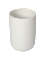 Sapho Chloé fogkefetartó pohár, matt fehér CH033 - Fürdőszob