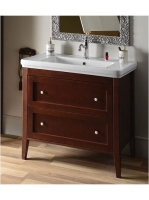 Sapho Cross Mosdótartó szekrény, 85 cm, Mahagóni CR091 - Für