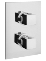 Sapho Dimy falba süllyesztett 2 irányú termosztátos zuhany c