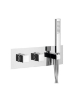 Sapho Dimy falba süllyesztett 2 irányú termosztátos zuhany c